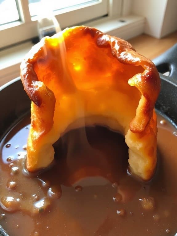 crispy fluffy yorkshire pudding
