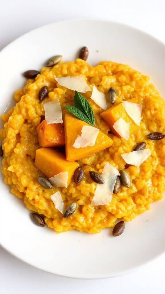 crispy pancetta and parmesan