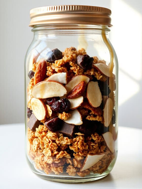 crunchy homemade granola goodness
