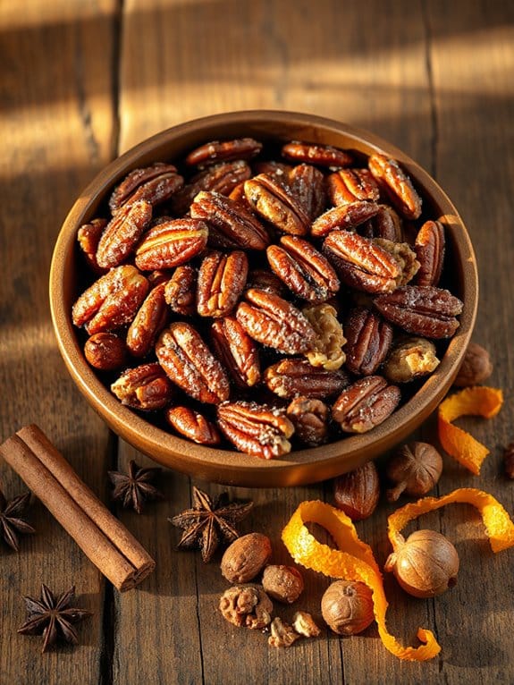 crunchy spicy sweet snack