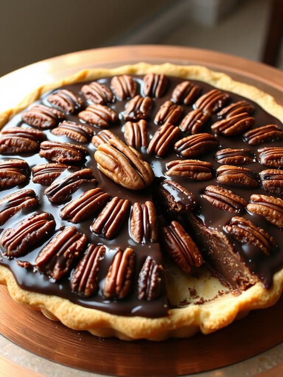 decadent chocolate pecan delight