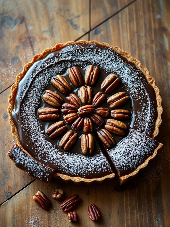 decadent chocolate pecan indulgence