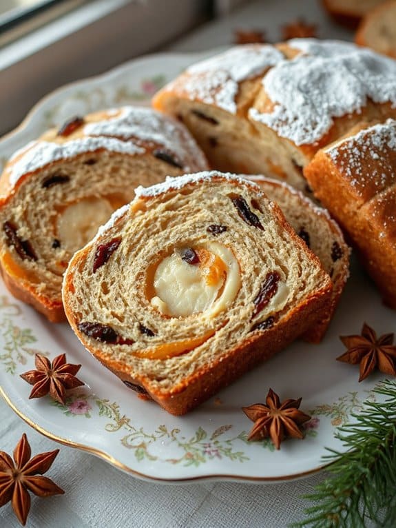 delicious festive fruit bread