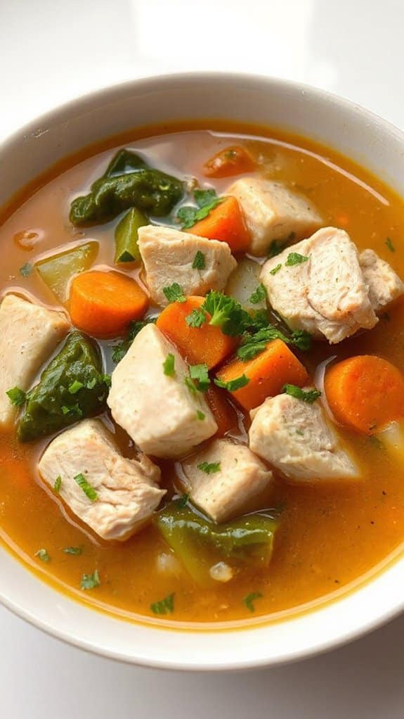 enhance chicken soup flavor