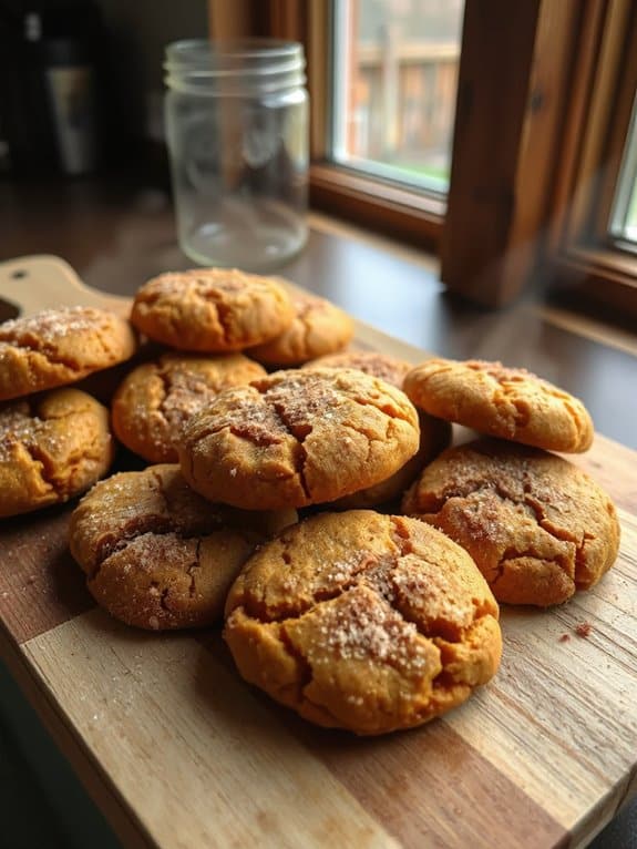 fall inspired chewy cookies