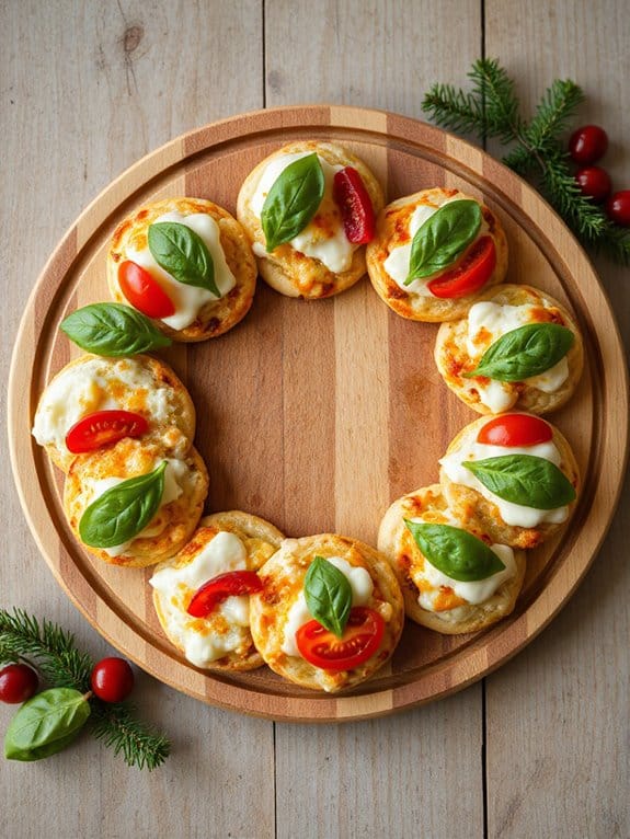 festive mini pizza delights