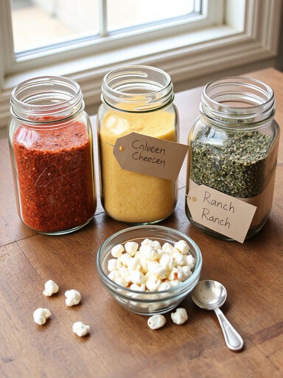 flavored popcorn seasoning kit