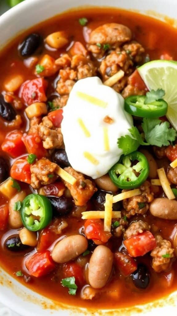flavorful chili key ingredients