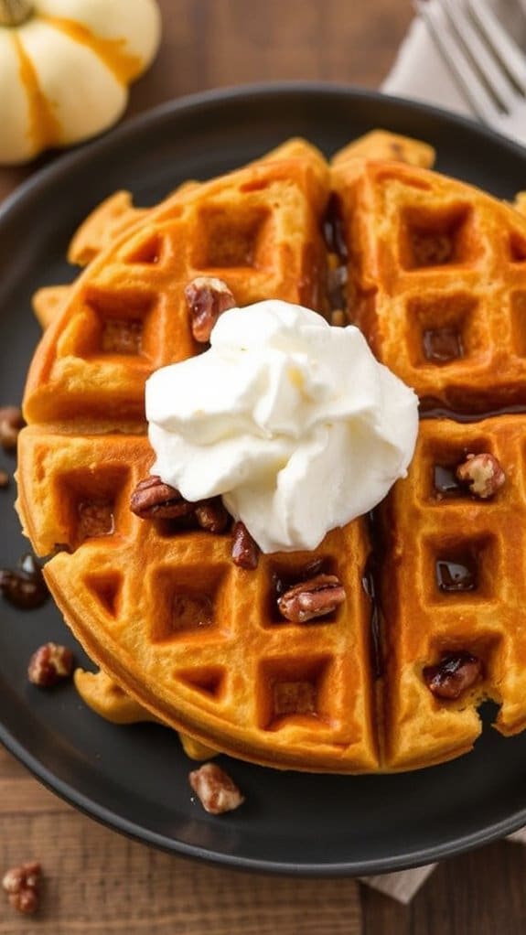 fluffy waffles require gentle mixing