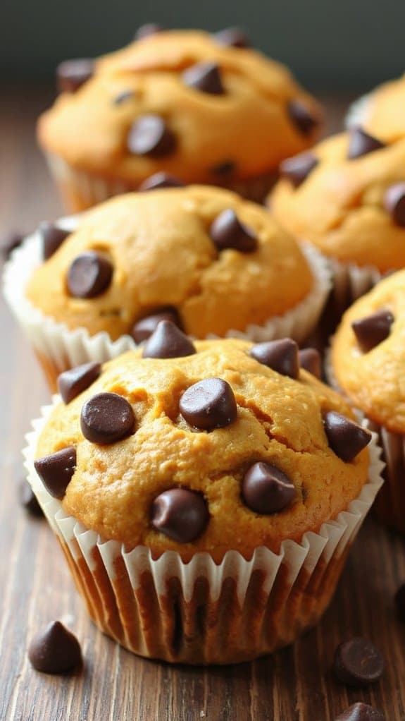 gently fold in chocolate