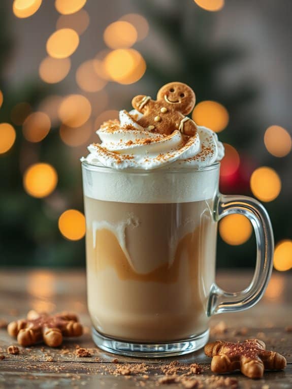 gingerbread latte holiday bliss