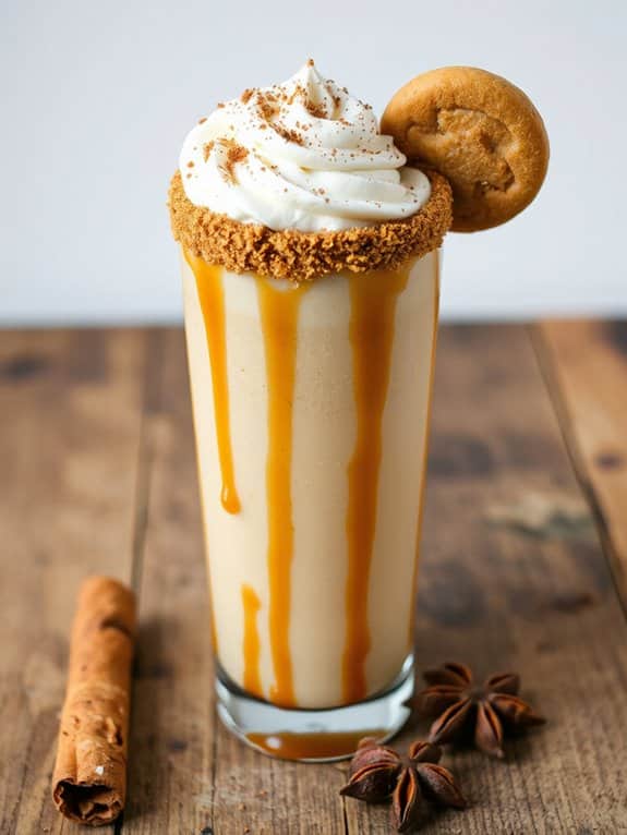 gingerbread shake holiday delight