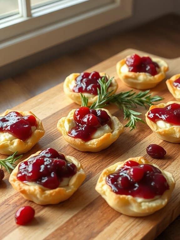 gooey cheese tangy cranberry