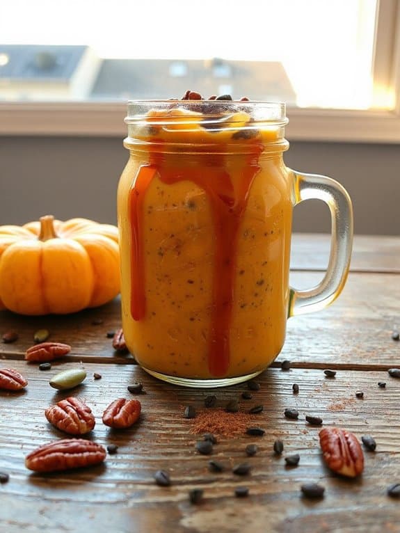 guilt free pumpkin breakfast delight