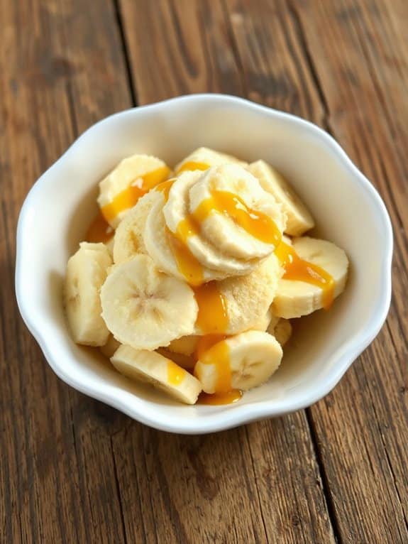 healthy banana ice cream