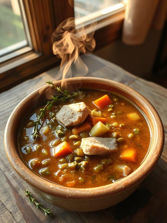 hearty soup for autumn