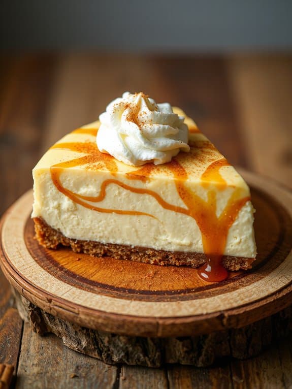 holiday cheer in cheesecake