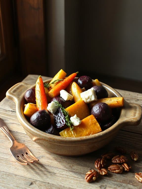 magical roasted vegetable salad
