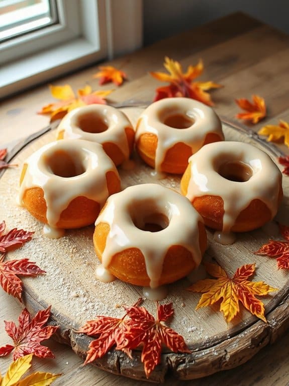 maple donuts for fall