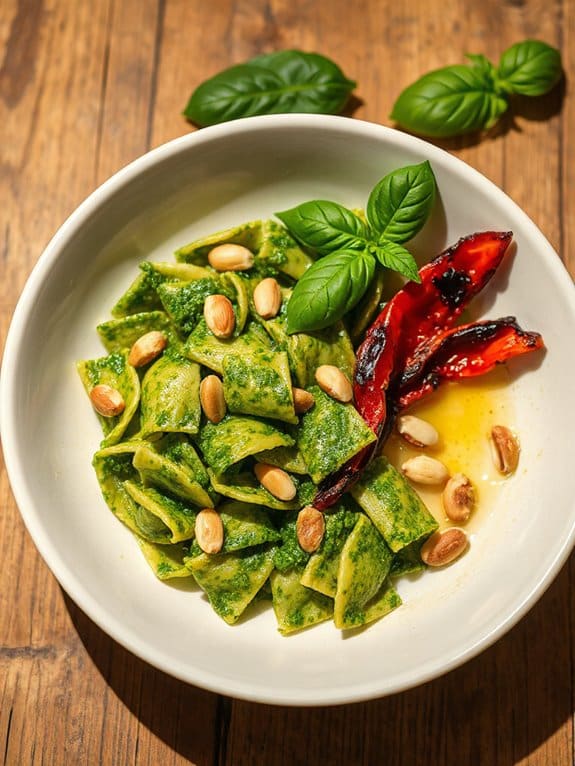 pasta with bold flavors