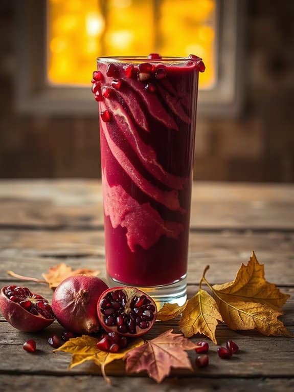 pomegranate protein shake recipe