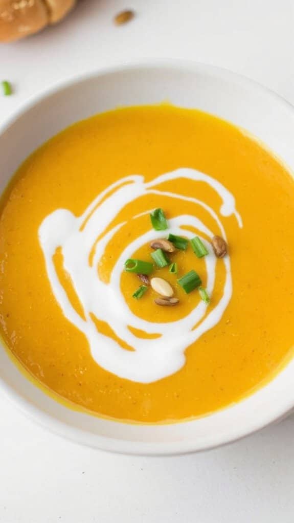 preparing fresh soup ingredients