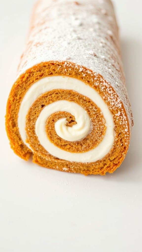 pumpkin roll baking ingredients