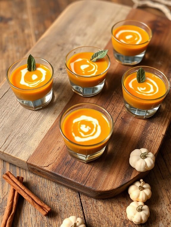 pumpkin soup shooter delight