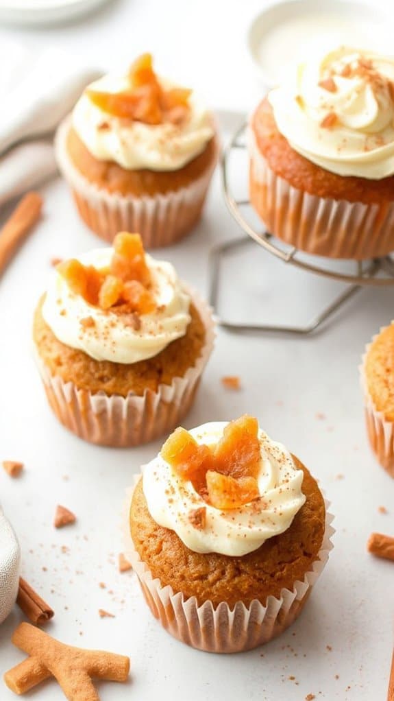 revamped gingerbread cupcake recipe