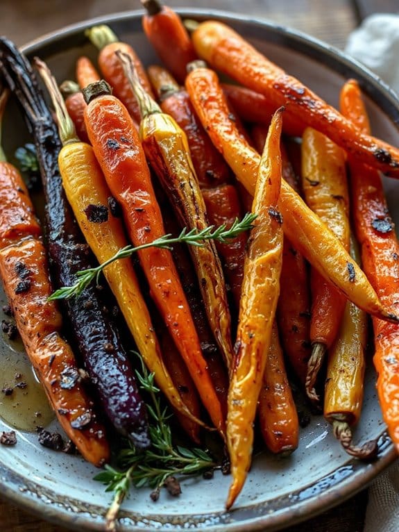 roasted carrots cozy fall comfort