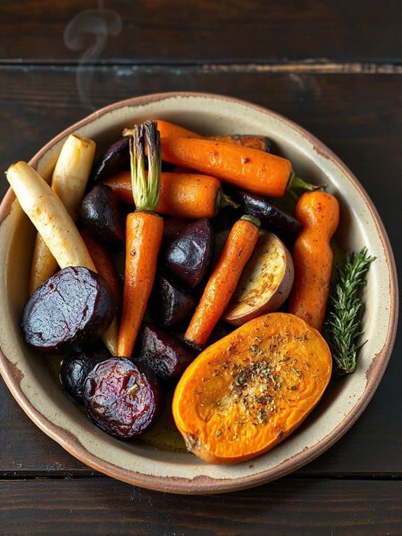 roasted root vegetable medley