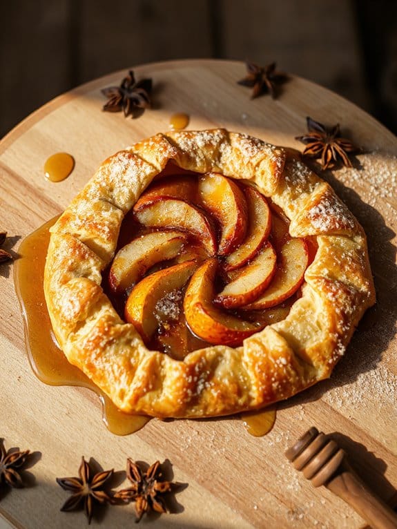 rustic autumn dessert delight