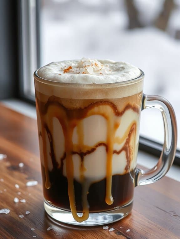 salted caramel coffee delight