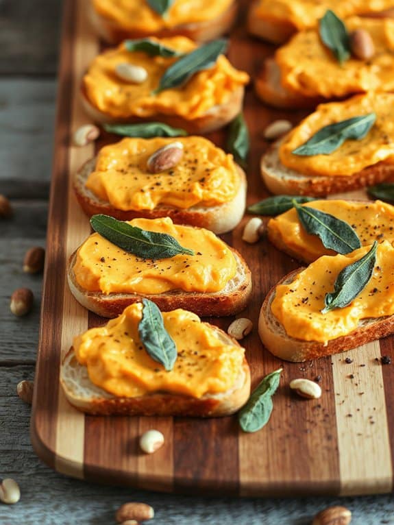 savory squash crostini delight
