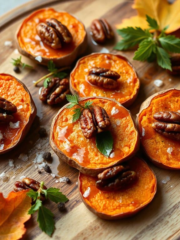 spiced sweet potato bites