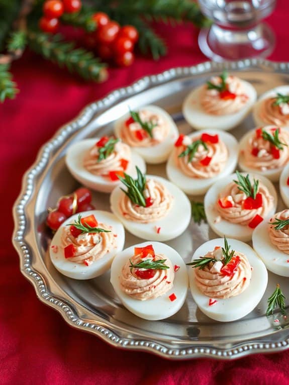 spicy bacon deviled eggs