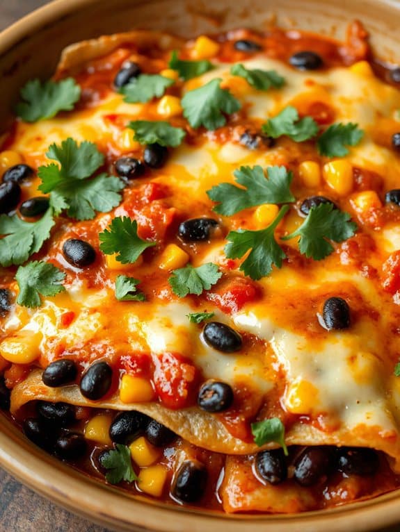 spicy enchilada casserole ingredients needed