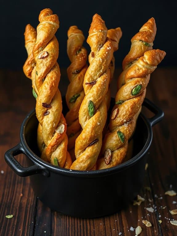spooky breadsticks for halloween