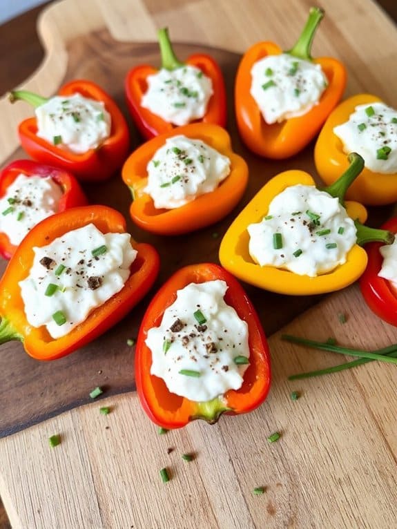 stuffed mini pepper delight