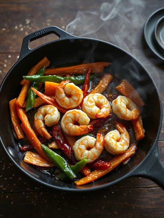 sweet and spicy stir fry
