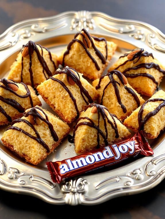 sweet nutty coconut cookies