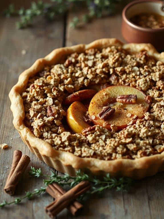 thanksgiving apple crumble delight