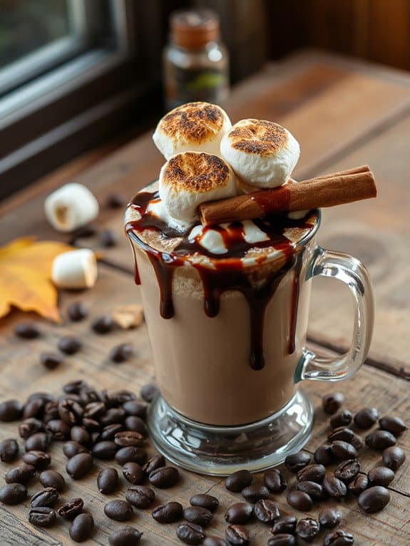 toasted marshmallow mocha delight