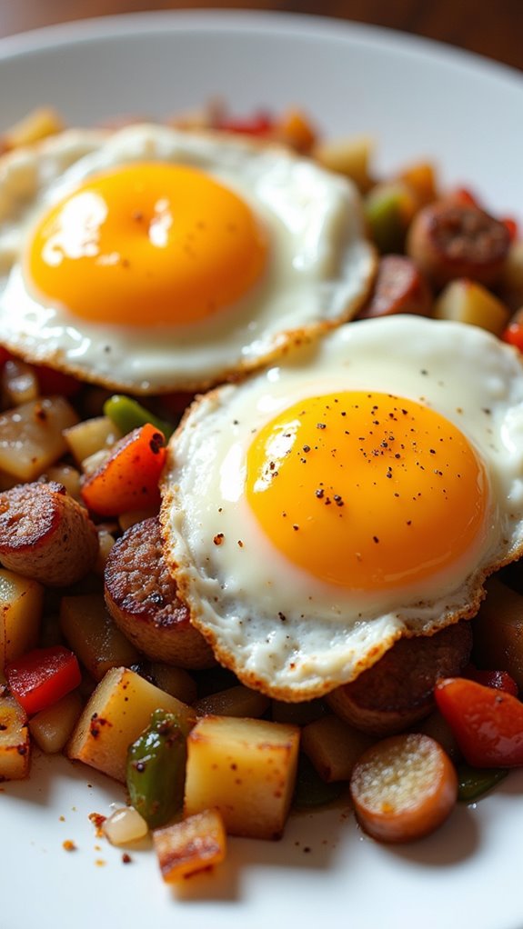 breakfast hash cooking process
