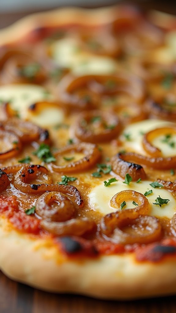 caramelized onions low heat