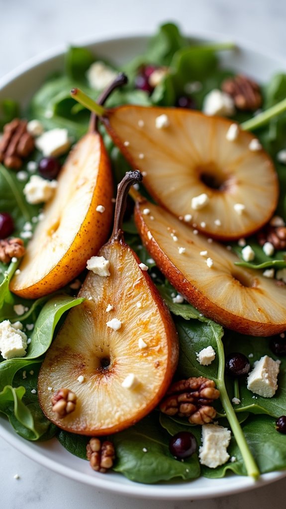 fresh ingredients for salad