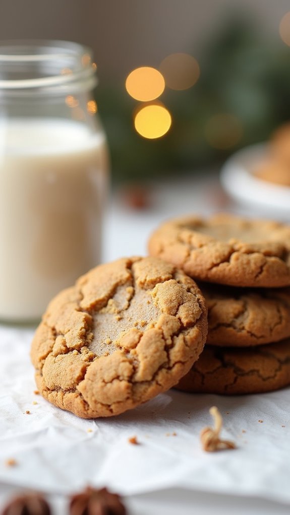 ginger chai cookie dough preparation