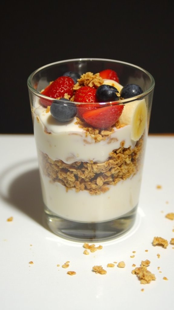 granola parfait ingredient harmony
