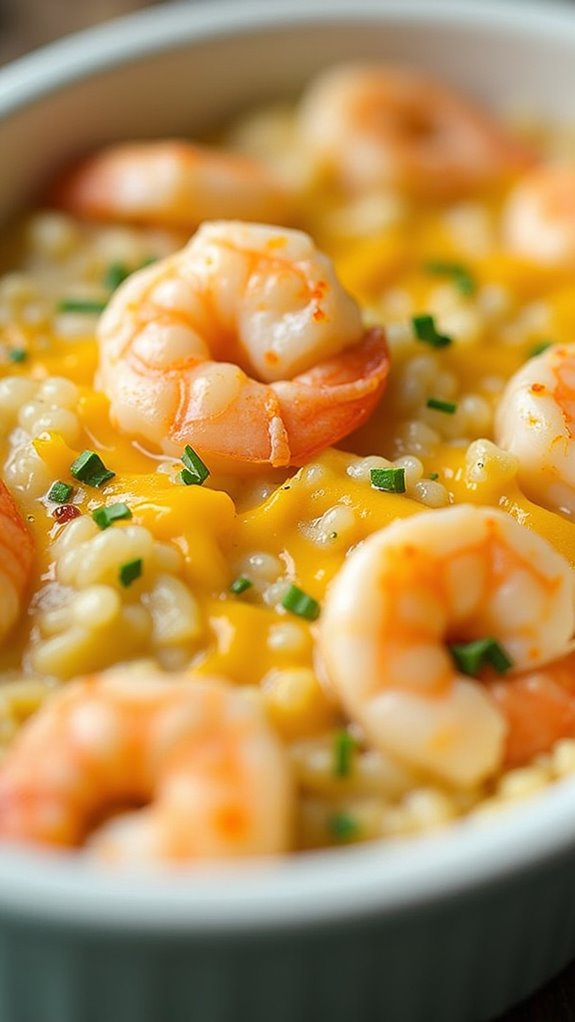 mouthwatering shrimp casserole assembly