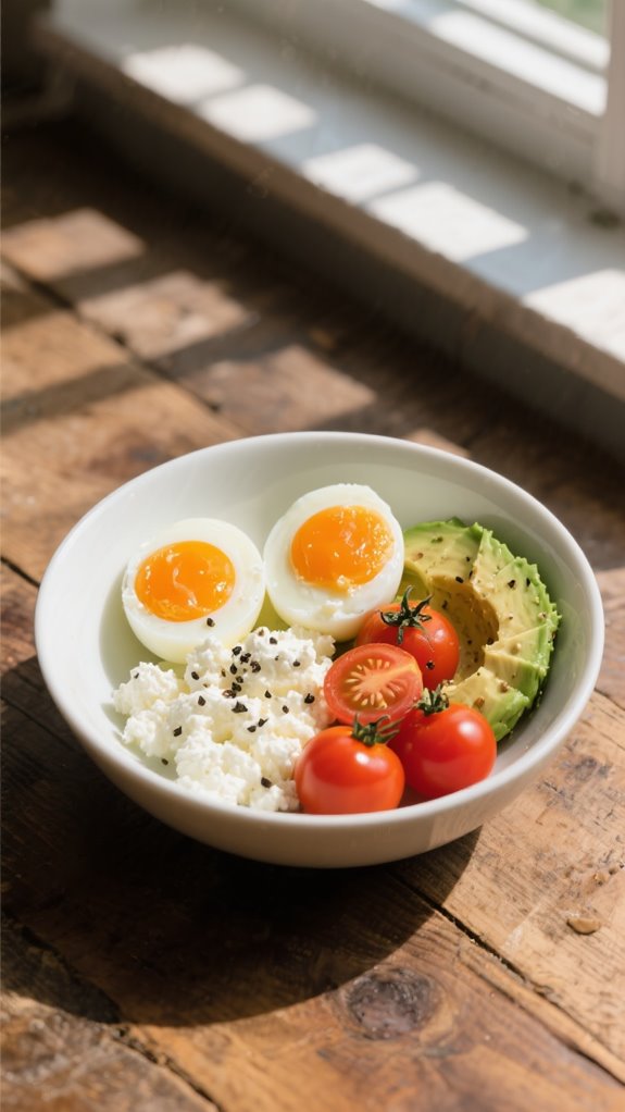 protein packed creamy lunch